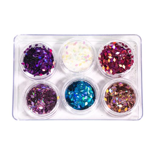 Glitter Rombos Colores Unidad - Imagen 2